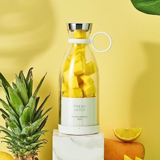 Mini Mixeur Portable Rechargeable – Jus, Smoothies et Milkshakes en 30 secondes !