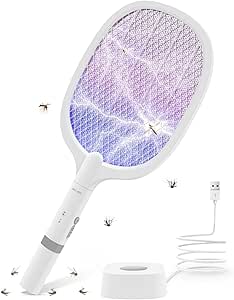 Raquette electrique anti-moustiques